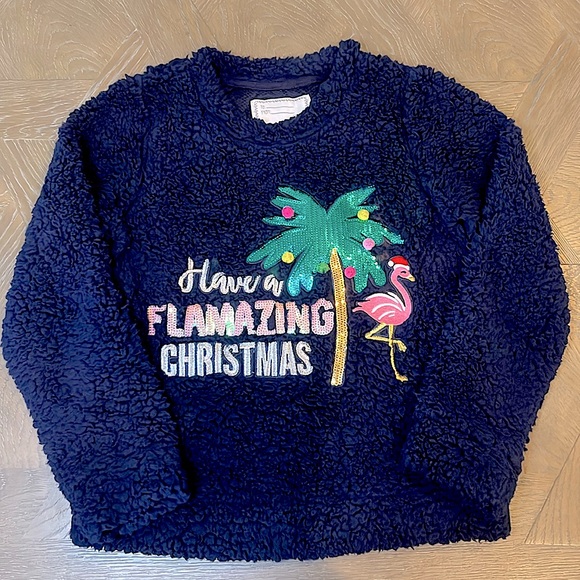 Ugly Christmas Sweater - Flamingo - Picture 1 of 10